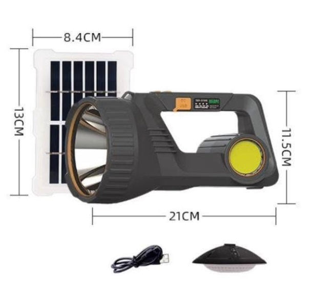 Lampe torche solaire