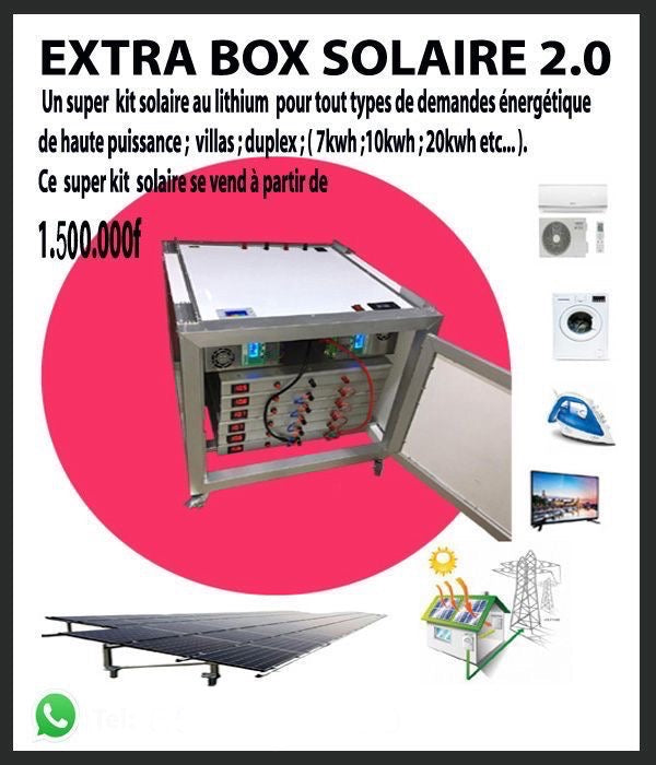 Kit solaire de puissance