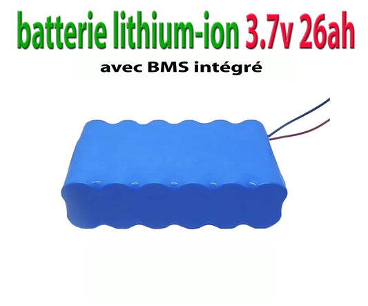 Batterie lithium-ion 3,7v 26ah