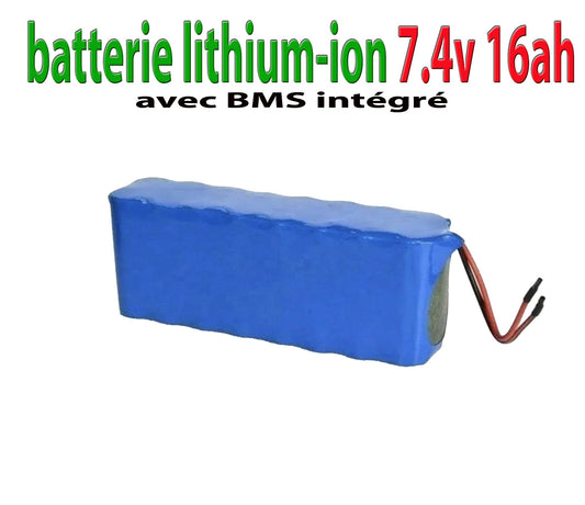 Batterie lithium-ion 7,4v 16ah