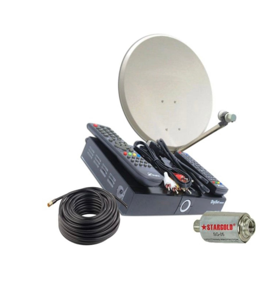 Décodeur avec parabole