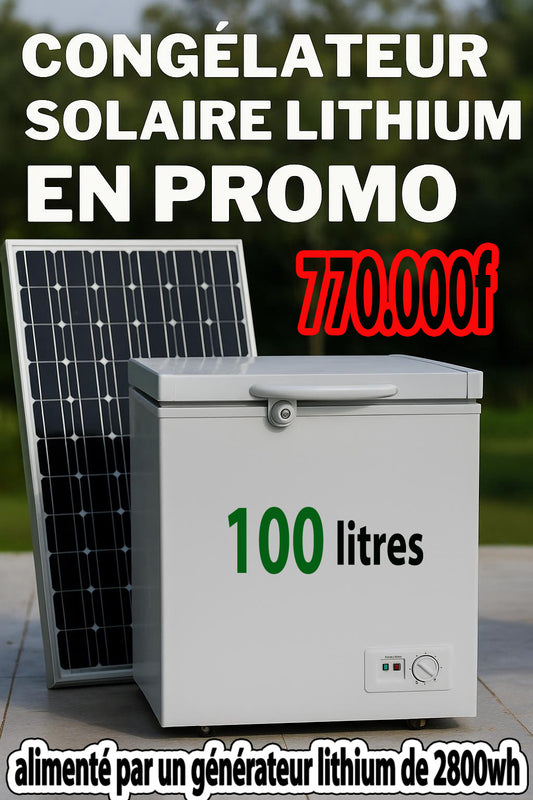 Congélateurs solaires 100L
